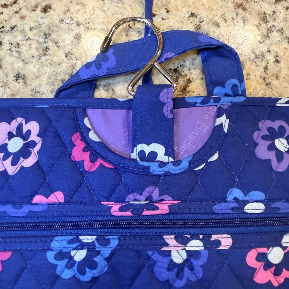 Vera Bradley Hanging Cosmetic Travel Bag - Picture 5 of 7